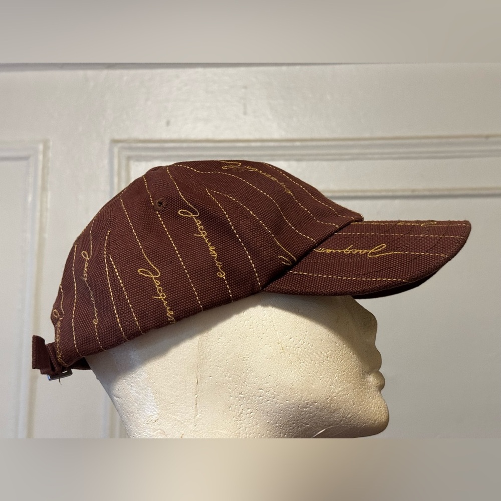 Jacquemus Embroidered Men's Logo Cap